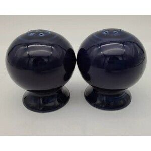 Fiesta Cobalt Blue Salt & Pepper Set Fiestaware Homer Laughlin